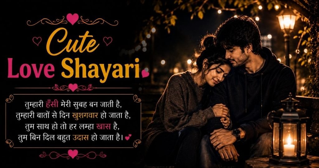 Cute Love Shayari