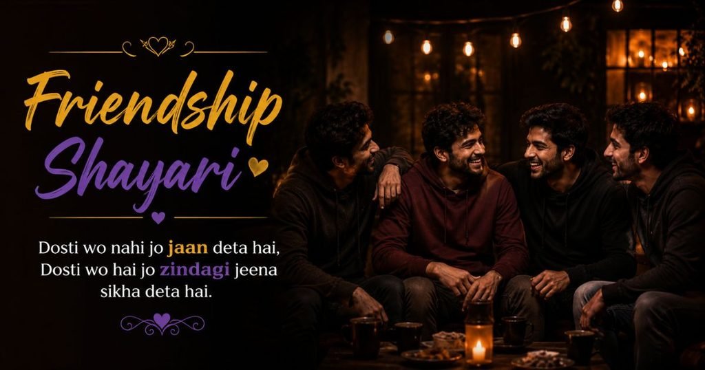 Heart Touching Friendship Shayari