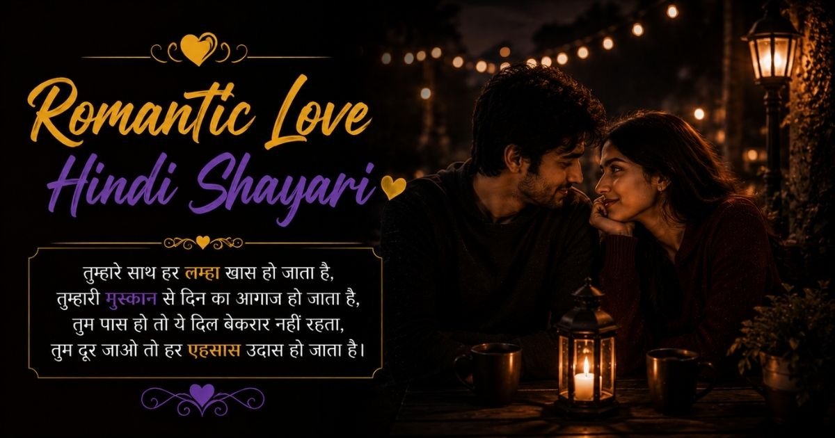 Romantic Love Hindi Shayari