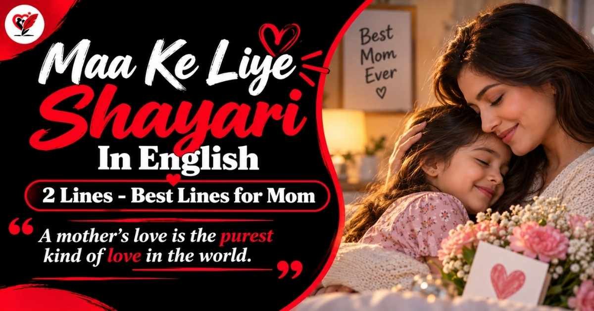 Maa Ke Liye Shayari In English