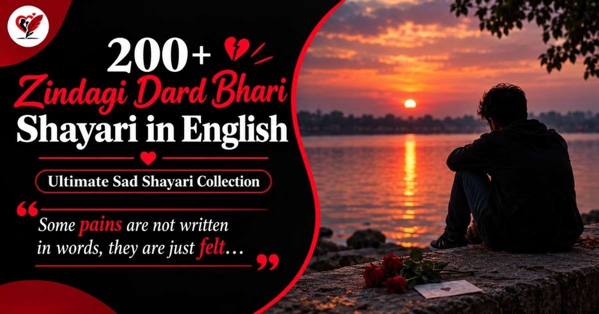 Dard Bhari Shayari in English